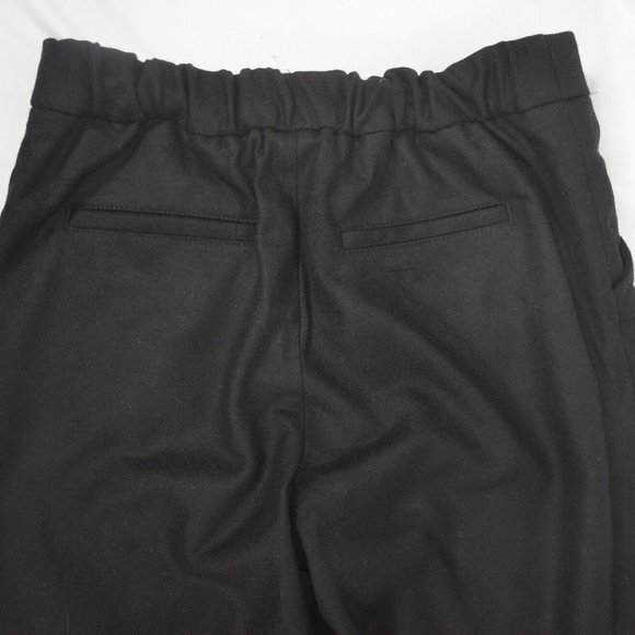 Banana Republic Black Pleated Wool-Blend Pant-NWT-Size 6 (773658) - Picture 2 of 4